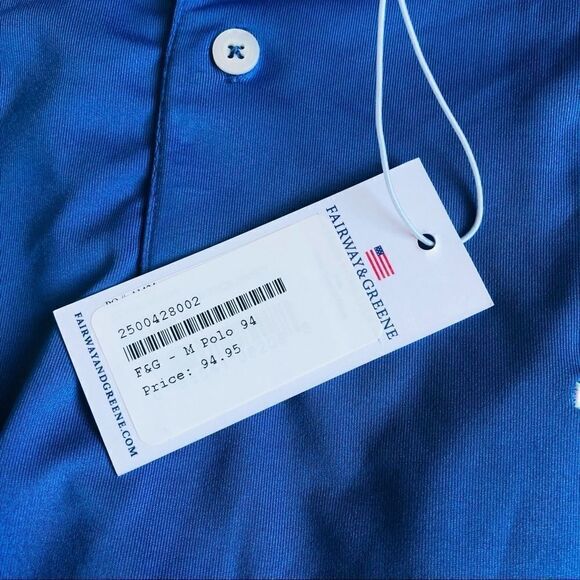 Fairway&Greene Short Sleeved Golf Polo w/Edgewood Tahoe logo - Picture 11 of 11